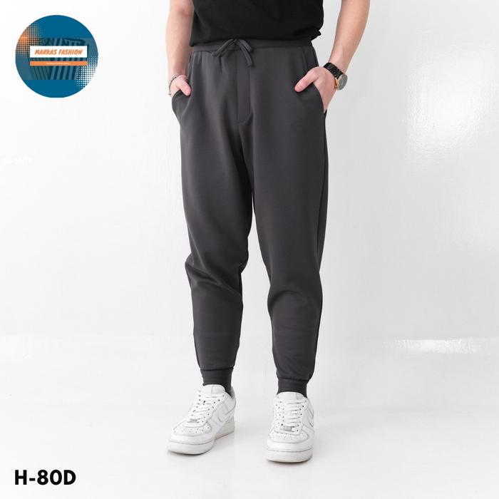 Termurah Celana Jogger Baggy Pria Celana Jogger Abu Polos Premium L di  Markas Fashion Pria Tokopedia