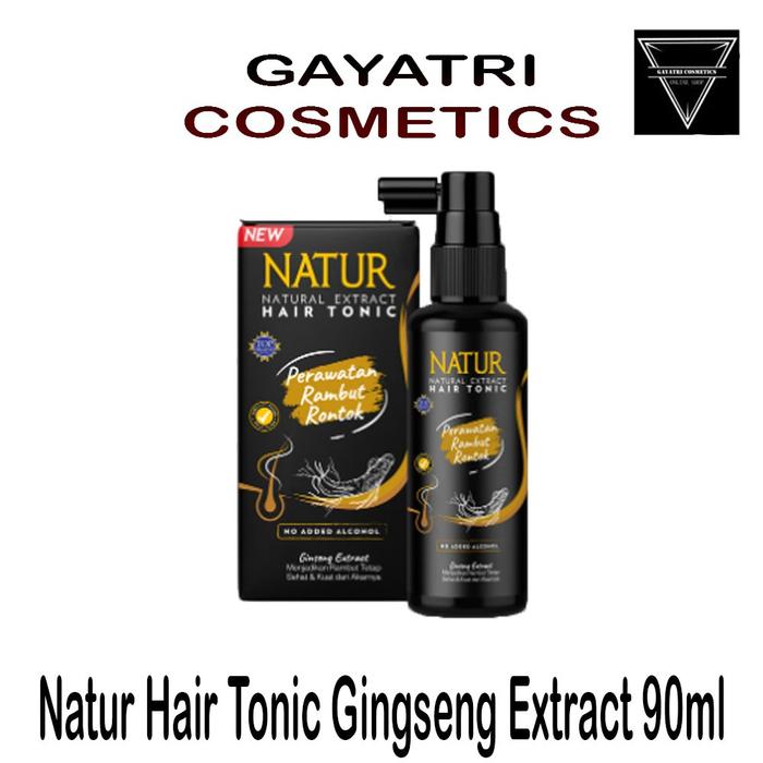 Gambar Natur Hair Tonic Natural Extract 90ml Original - Gingseng dari gayatri cosmetics undefined Tokopedia