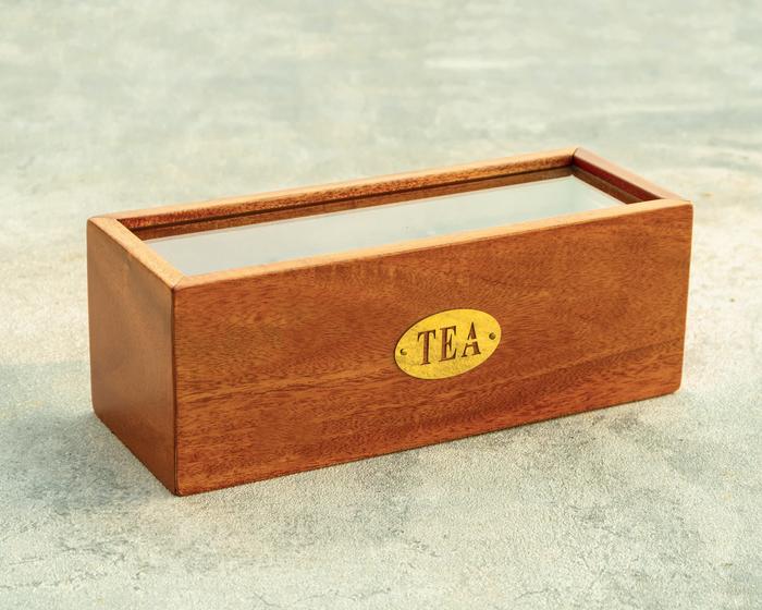 Jual Wooden Coffe Tea Box Storage - Tempat Penyimpan Teh Kopi Kayu ...