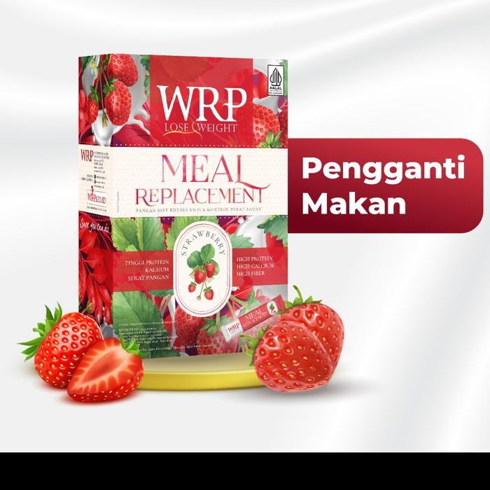 Gambar Nolimit Health WRP Meal Replacement Strawberry 324g dari Nolimit Health undefined Tokopedia