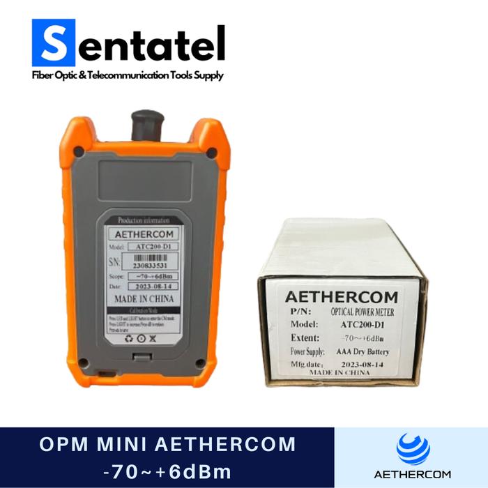Gambar OPM MINI / OPTICAL POWER METER MINI / OPM FTTH - -70~+6dBm dari Sentatel FO undefined Tokopedia