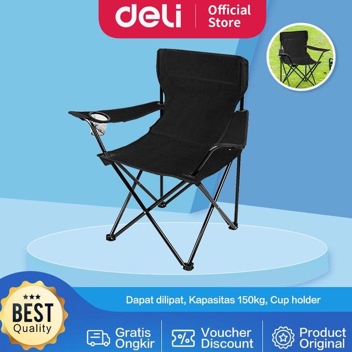 Gambar Deli Furniture Vusign Folding Chair / Kursi Lipat Camping Outdoor dari Shoppen Sie weiter undefined Tokopedia