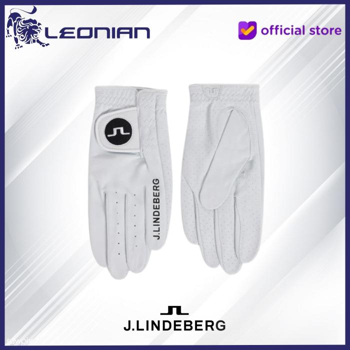 Gambar Sarung Tangan Golf J.Lindeberg Ron Leather Golf A | Golf Glove - WHITE, XL dari Leonian Golf ID undefined Tokopedia