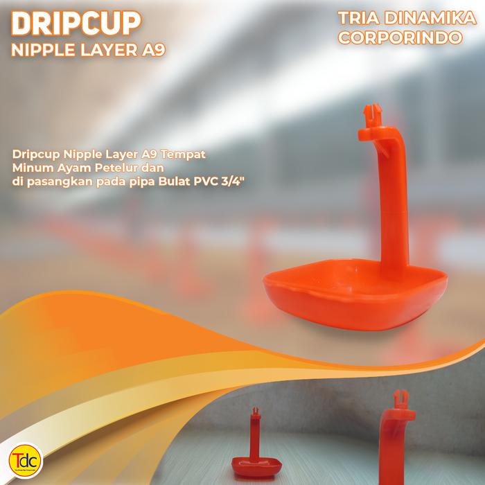 Gambar TDC Nipple Drinker Layer Petelur / Tempat Minum Ayam / Alat Ternak Ayam - Cup Only dari TdcStore_NEW undefined Tokopedia