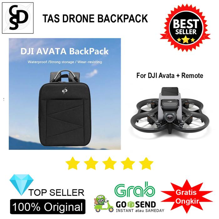Gambar CDS Tas Drone Backpack for DJI Avata with Remote - Black dari Cahaya Digital Store undefined Tokopedia