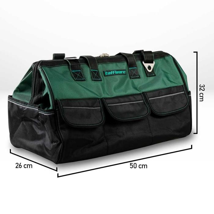 Gambar Tas Perkakas Box Tempat Peralatan Alat Tukang Hardware Tool Bag - Hijau 23 Inch dari TOKO OLIO undefined Tokopedia