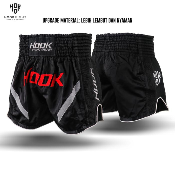 Gambar Celana Muay Thai Hook, Muay Thai Short Hook, Celana Muay Thai Impact - HOOK IMPACT, S dari Indofight undefined Tokopedia