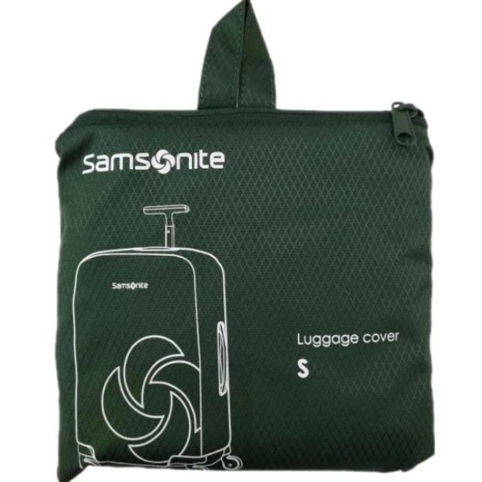 Gambar Sarung Koper Samsonite size 20" inch Cabin Original - Black - Fall green, XL ( 30-31 inc) dari A&amp;S Luggage Store undefined Tokopedia