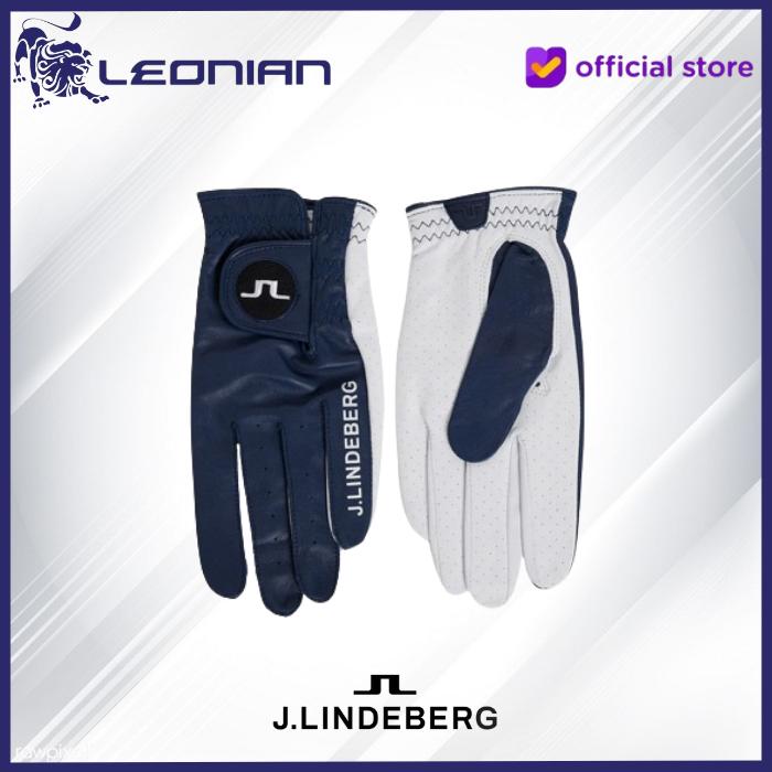 Gambar Sarung Tangan Golf J.Lindeberg Ron Leather Golf A | Golf Glove - NAVY, M-L dari Leonian Golf ID undefined Tokopedia