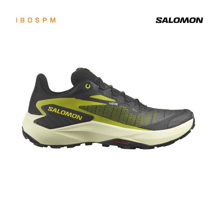 Gambar Trail Running Shoes SALOMON Genesis - BLACK/SULPHUR, 42 dari 180 SPM OFFICIAL undefined Tokopedia