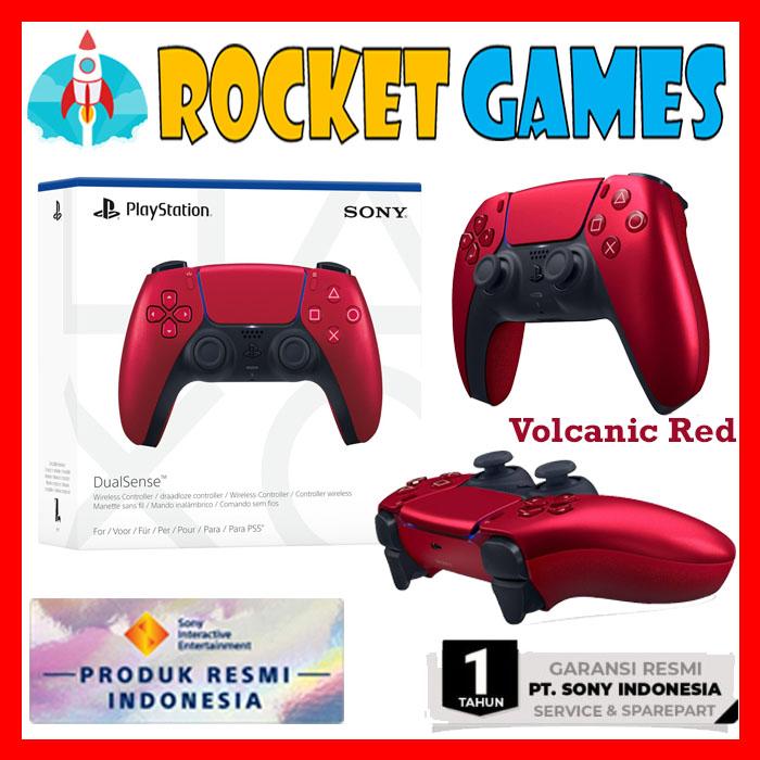Gambar SONY PS5 DualSense Controller / Dual Sense / Stik PS5 Volcanic Red - REG INDO dari Rocket Games undefined Tokopedia