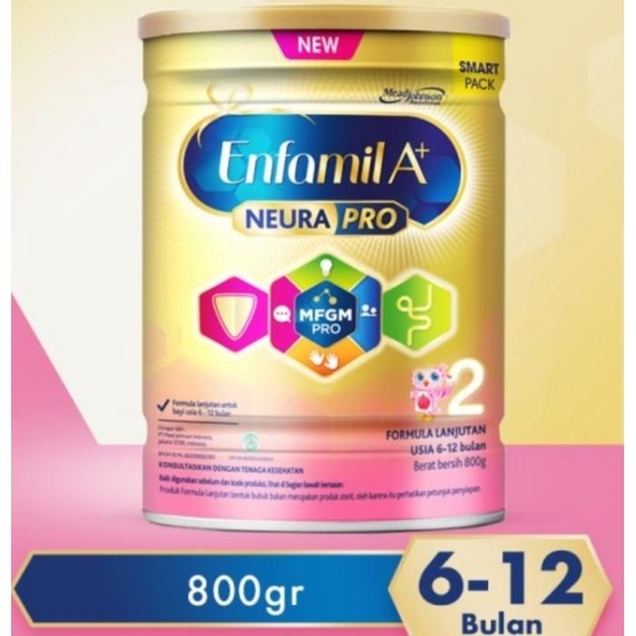 Gambar Enfamil A+ tahap 2 800gr Susu Bayi & Anak dari Abimanyuu Shop undefined Tokopedia