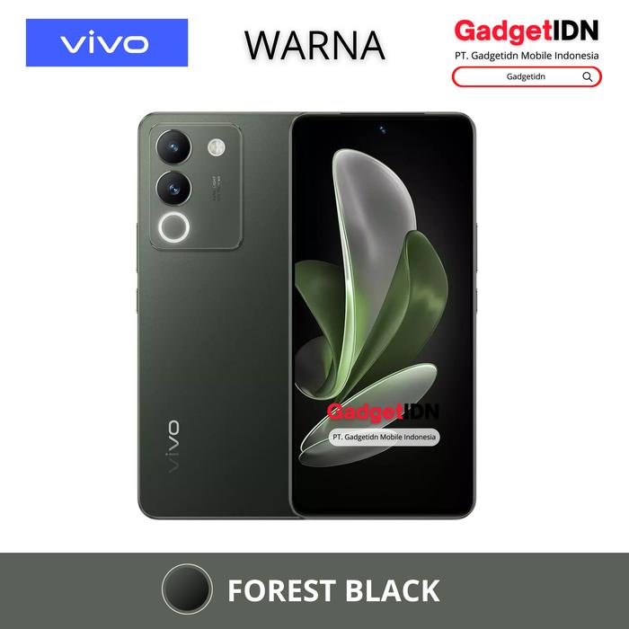 Gambar VIVO V29E 5G 8/256 VIVO V29 E 5G 8/256 V 29E GARANSI RESMI INDONESIA - FOREST BLACK, TANPA BONUS dari GadgetIDN undefined Tokopedia