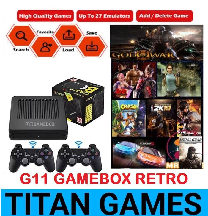 Gambar Game Box Plus 4k Family Retro - Console G11, 64GB dari Titan Games undefined Tokopedia
