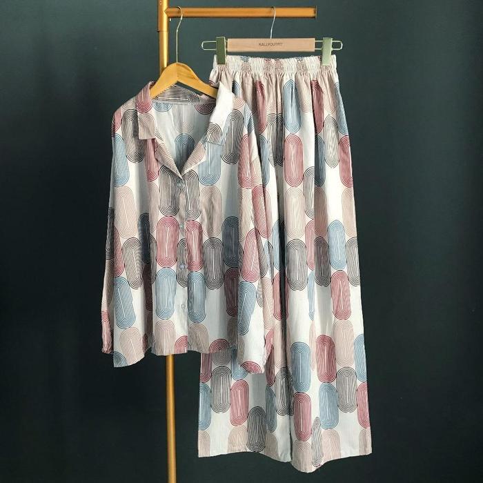 Gambar SET KEMEJA CELANA KALLYOUTFIT SETELAN BUNDLING BAJU DAN CELANA ONE SET - SETKMJ OWEN BW dari toko ozan124 undefined Tokopedia