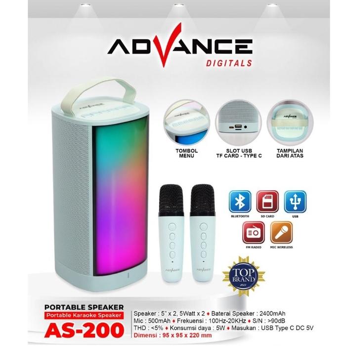 Advance Speaker Portable Jual ADVANCE SPEAKER PORTABLE