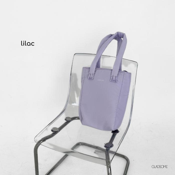 Gambar TOTE BAG 0.3 [Anti Air] - GLADSOME / TAS TOTE / TAS BAHU shoulder bag - lilac dari onchestore undefined Tokopedia