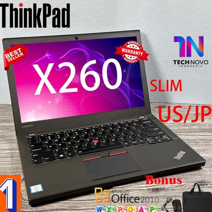 LAPTOP LENOVO THINKPAD X260 X270 SECOND i5/i7 Gen 6th RAM 4GB 8GB X260  I3 6TH, 16G 256GB di Ridwani Olshop Tokopedia