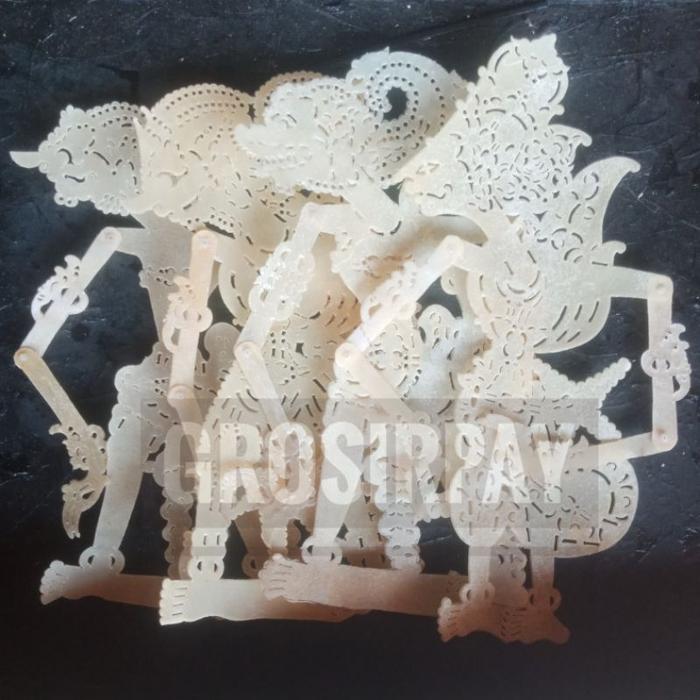 Gambar Paket Belajar Mewarnai Wayang Kulit Asli 30 cm Kelas Pemula - Wayang Saja dari djago souvenir undefined Tokopedia