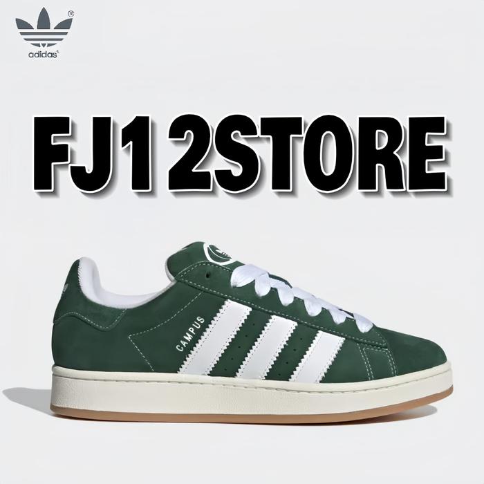 Promo Adidas Campus 00s Original Sneakers Shoes Dark Green Cloud White  41 1/3 di Fj12store Tokopedia