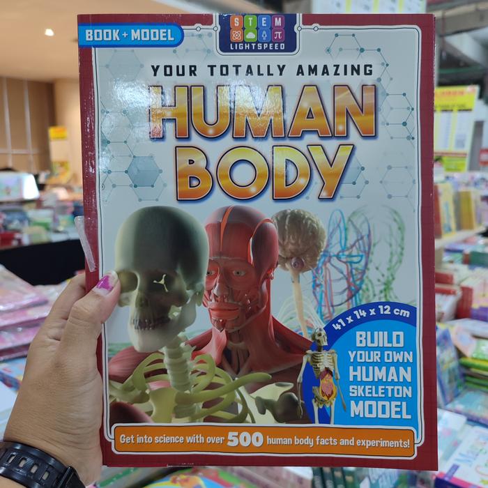 Gambar BIG BAD WOLF BOOKS ■ YOUR TOTALLY AMAZING HUMAN BODY (BOOK+MODEL) dari Ibu Gorilla undefined Tokopedia