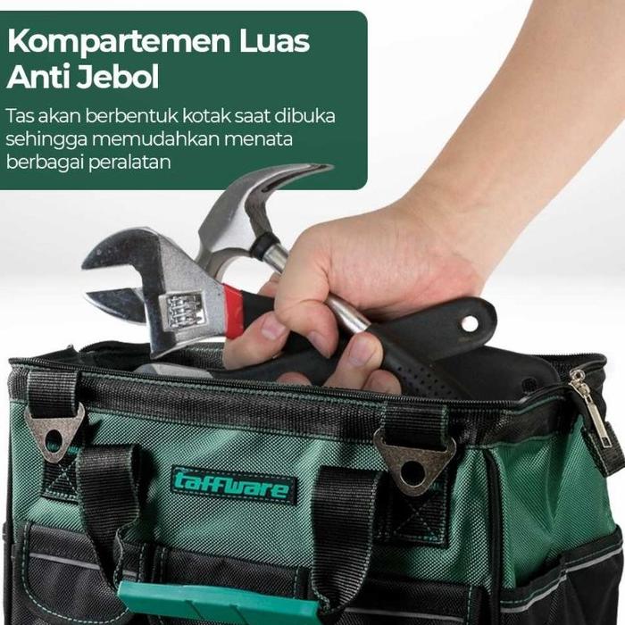 Gambar Special Pr.. Tas Perkakas Storage Tool Bag Waterproof with Reflective - 14 Inch dari ratihsuruberkah undefined Tokopedia