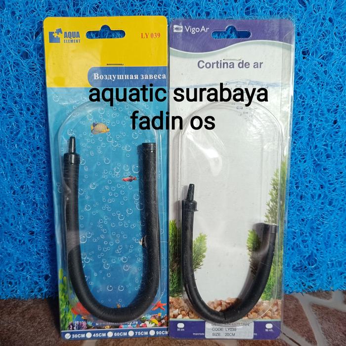 Gambar SELANG GELEMBUNG UDARA AQUARIUM AIR CURTAIN PEMECAH GELEMBUNG UDARA - PANJANG 20 CM dari FADIN OS_NEW undefined Tokopedia