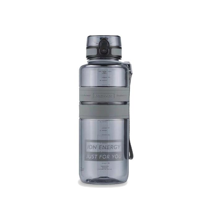 Gambar UZSPACE Botol Air Minum Gym Fitness Olahraga Drinking Water Bottle - Grey, 5038 - 2000ML dari Cygnus Shop undefined Tokopedia