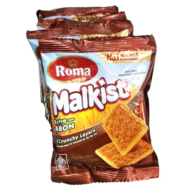 Gambar (RENCENG) Malkist Roma Extra Abon 18gr Isi 10pcs dari Toko BERKAH Supplier undefined Tokopedia