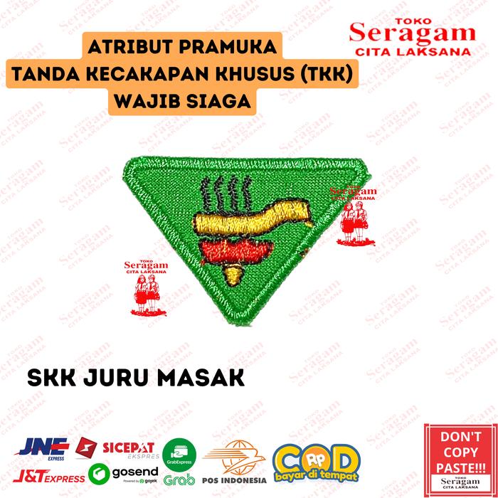 Gambar Bet / Badge Tanda Kecakapan Khusus TKK Wajib Pramuka Siaga Bordir - Berkemah dari seragamcitalaksana undefined 4 Tokopedia