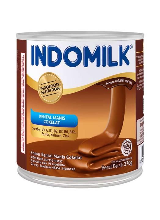 Gambar Indomilk Kental Manis Kaleng - Coklat dari laris kartasura undefined Tokopedia