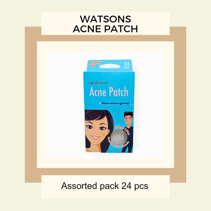 Gambar WATSONS Acne Patch 24s tempelan obat  penghilang jerawat  tempel - Biru dari SISBROGAN undefined Tokopedia