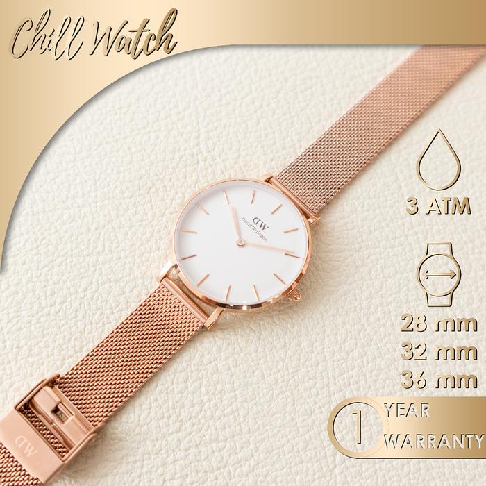 Gambar Jam Tangan Wanita Original Classic Mesh Strap - Melrose, 32 mm dari Chill Watch undefined Tokopedia