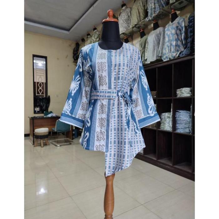 Gambar VIRAL BATIK ARJUNA - Batik -Atasan batik - Atasan batik wanita - - Songket kupu, M dari toko ozan124 undefined Tokopedia