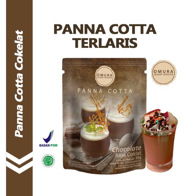 Gambar [Premix Instant] Omura Panna Cotta/Pannacotta Pudding Italia - Chocolate dari OMURA POWDER SHOP undefined Tokopedia