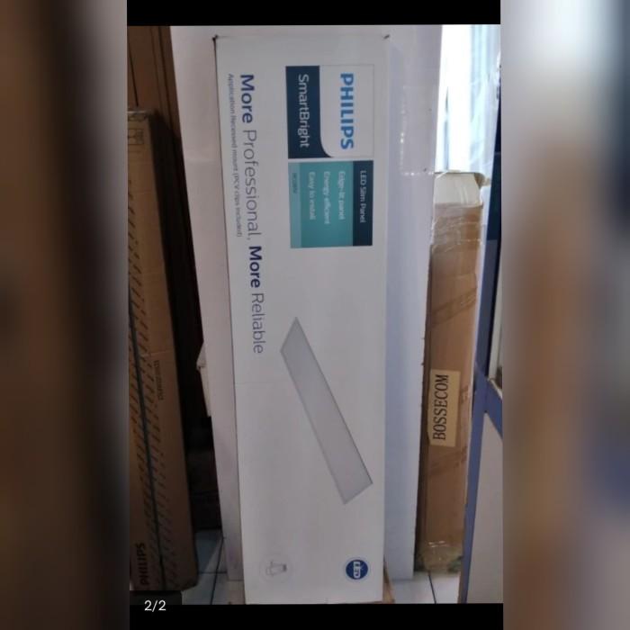 Gambar downlight led panel philips 60x60 30x120 28w 40w plafon 28 40 WATT - 30x120 28 WATT, PUTIH 6500K dari PROLED ELECTRIC undefined Tokopedia