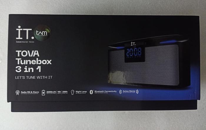 Gambar IT Tova Tune Box Original Tunebox 3 in 1 Alarm FM Radio Speaker Salon - Tunebox dari Laku8pedia undefined Tokopedia