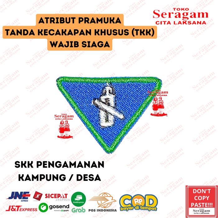 Gambar Bet / Badge Tanda Kecakapan Khusus TKK Wajib Pramuka Siaga Bordir - Berkemah dari seragamcitalaksana undefined 5 Tokopedia
