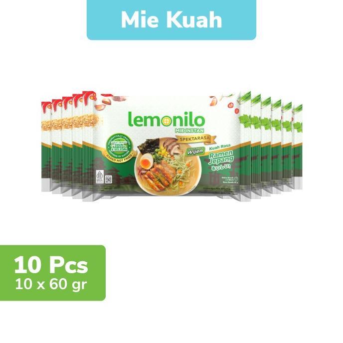 Gambar New 10 Pcs Lemonilo Mie Instan Kuah Ramen Jepang 60G Terlaris dari darnip undefined Tokopedia