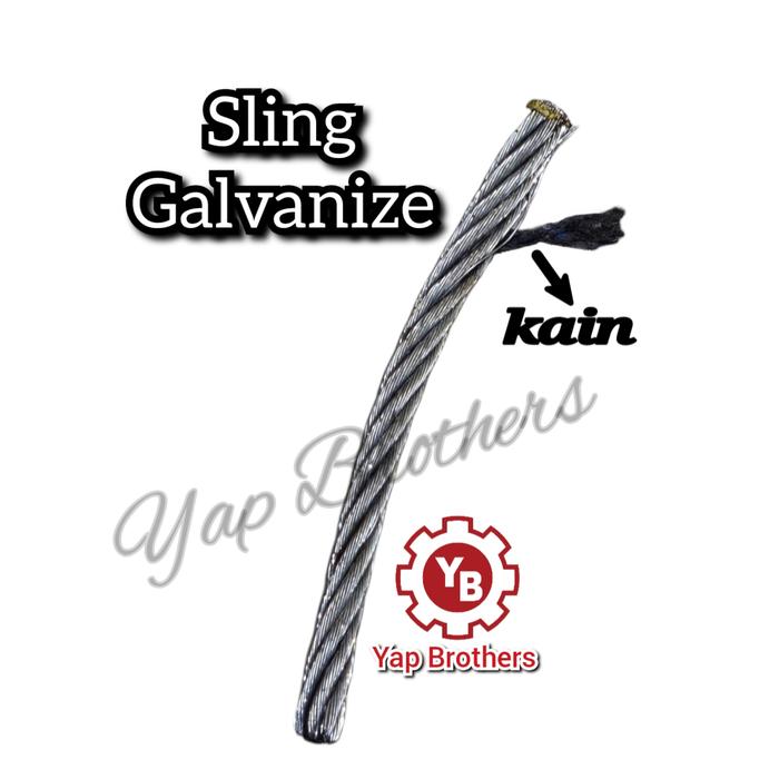 Gambar KAWAT SLING 3 mm Galvanize - GALVANIZE dari Yap Brothers undefined Tokopedia