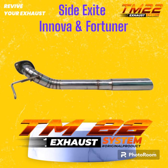 Gambar Side Exit Innova dan fortuner 2Kd /2Gd /VNT /Non VNT /VRZ PNP (Grosir) - Innova, Side Exit 2Kd dari TM Exhaust22 undefined Tokopedia