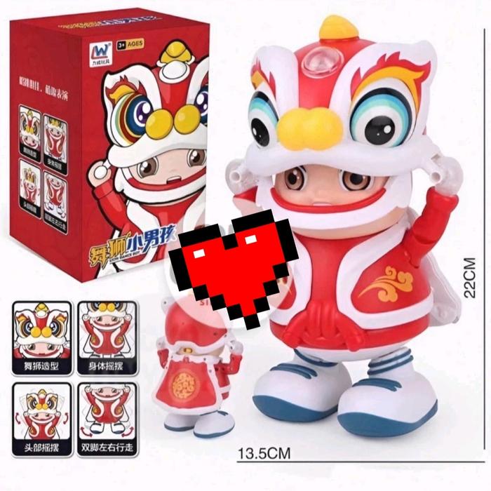 Gambar barongsai joget lucu musik gratis batere tu8 dari Piyama Lucu Nadyta undefined Tokopedia