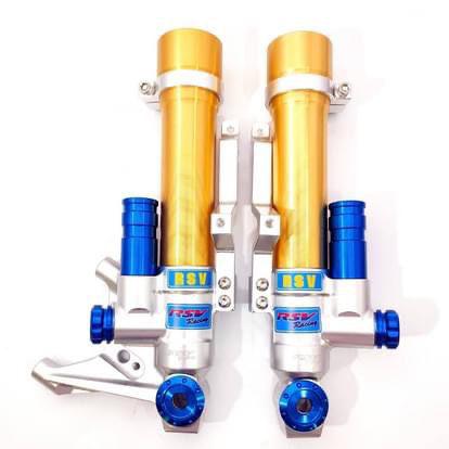Gambar Bottom Shock Tabung Shock Up Side Down RSV Xmax X-Max - Black Blue P108 dari QUEEN TOOL_NEW undefined 4 Tokopedia