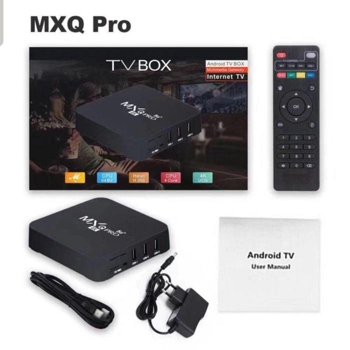 Gambar Android TV box MXQ Pro 5G Smart TV 4K Ultra HD 5G 2Gb/16Gb - Tv Box 2/16 GB dari Slnstore4 undefined Tokopedia