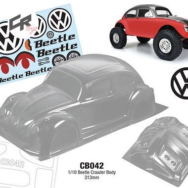 Gambar CRtoys body rc adventure buggy 313mm wheelbase vw kodok beetle cb042 dari CRtoys RC store undefined Tokopedia