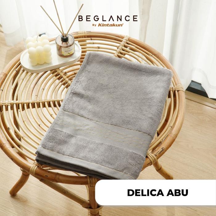 Gambar Kintakun Beglance Bamboo Cotton Handuk Mandi Uk. 70x140 - Delica - Abu-abu dari Homeklik Living undefined Tokopedia