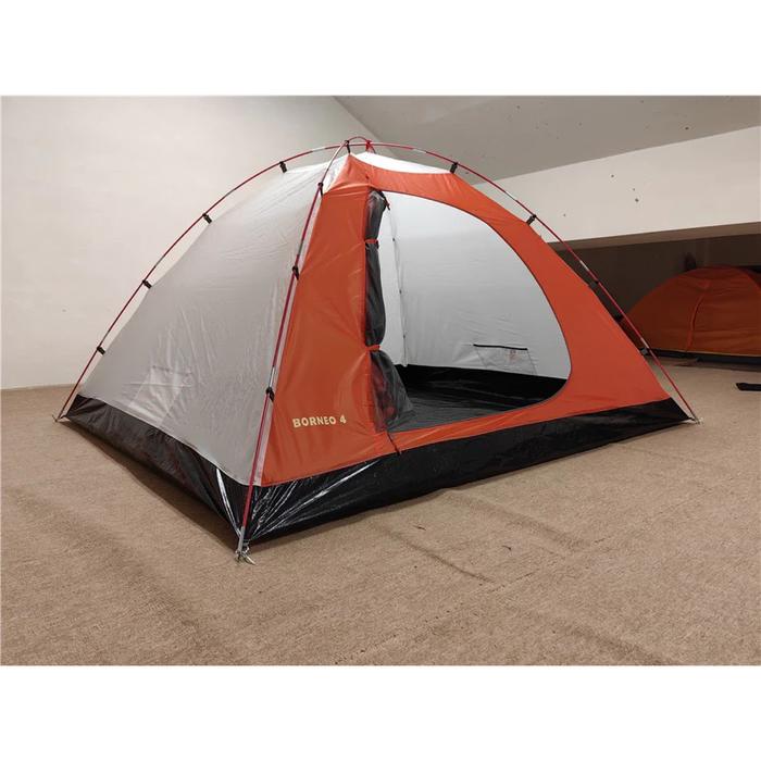 Gambar Outer Tenda Berkualitas / Flysheet Tenda Borneo 4 / Inner Borneo 4 - Inner Orange dari grosir indo javanesia undefined 5 Tokopedia