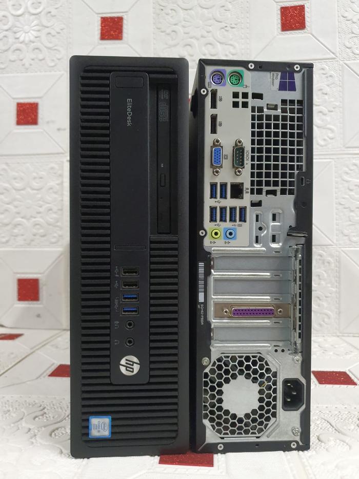 Pc Hp Elitedesk 800 G2 Sff Core I3 6100 Ram 8gb Ddr4 Ssd 256gb Dvd