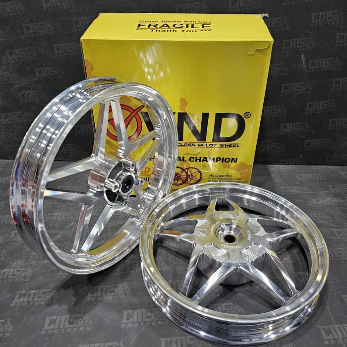 Gambar Velg Velek VND V Speed Model Bintang R14 Honda Vario 125 Vario 150 - Silver dari Cemerlang6Brothers undefined Tokopedia