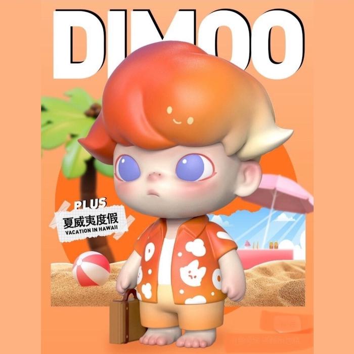 Jual POP MART x Dimoo World Dimoo Vacation In Hawaii Plus Figure 
